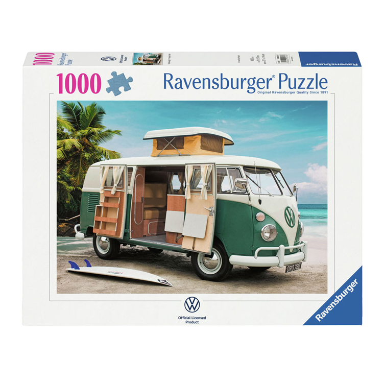 Puzzle Volkswagen T1 Wohnmobil, 1000 Teile.