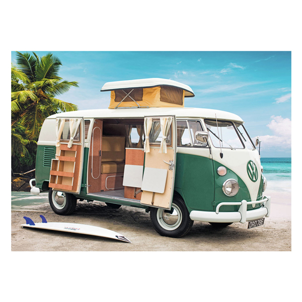 Puzzle Volkswagen T1 Wohnmobil, 1000 Teile.