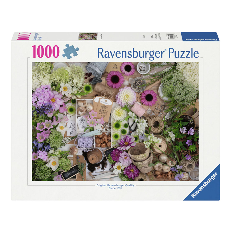 Puzzle Pour l'amour des fleurs, 1000 pièces.