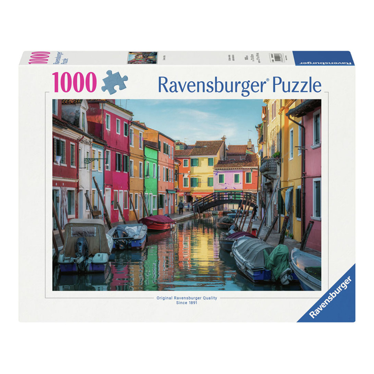 Puzzle Burano Italie, 1000 pcs.