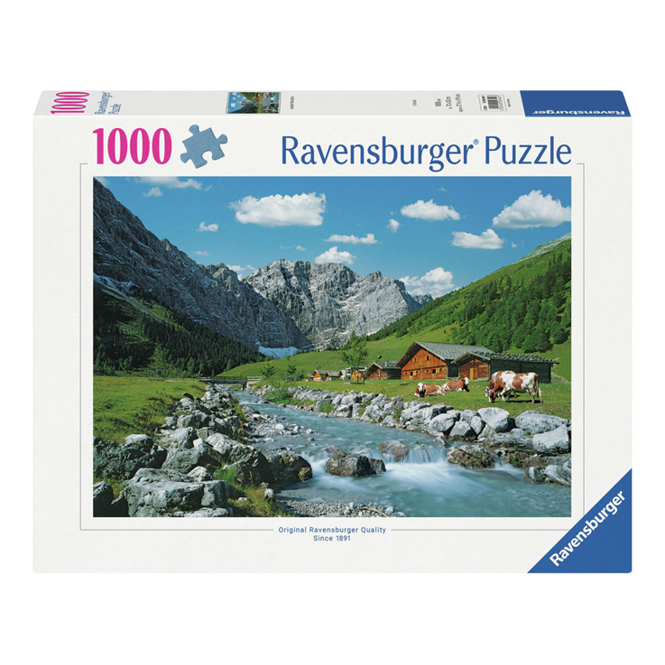 Puzzle Montagnes du Karwendel Autriche, 1000 pcs.