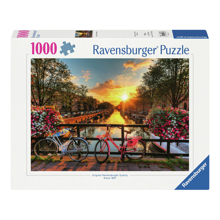 Puzzle Cyclisme à Amsterdam, 1000 pcs.