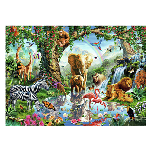 Puzzle Aventures dans la jungle, 1000 pcs.