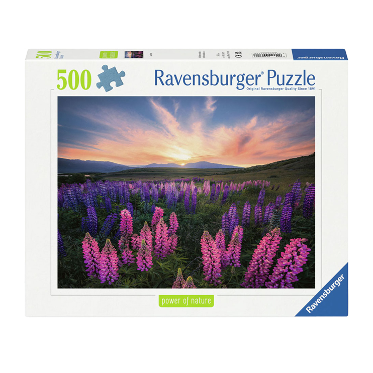 Puzzle Lupinen, 1000 Teile.