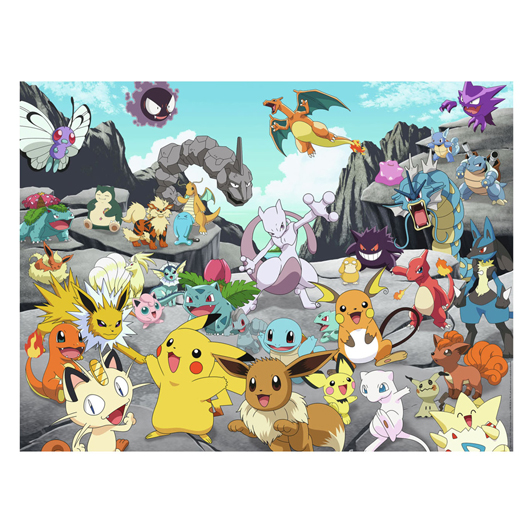 Puzzle Pokémon Classics, 1500 Teile.