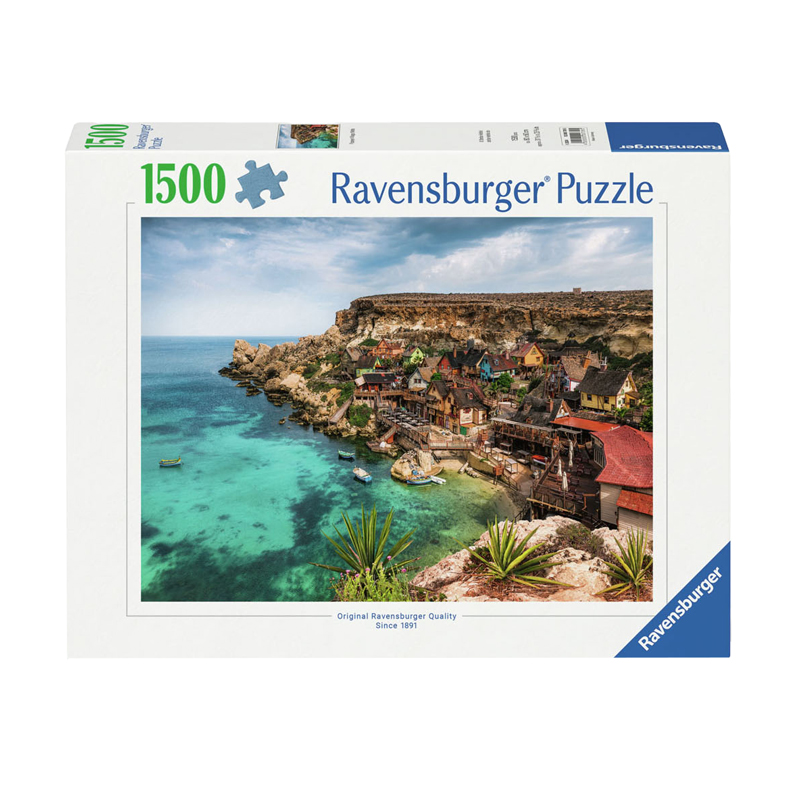 Puzzle Popeye Village Malte, 1500 pcs.