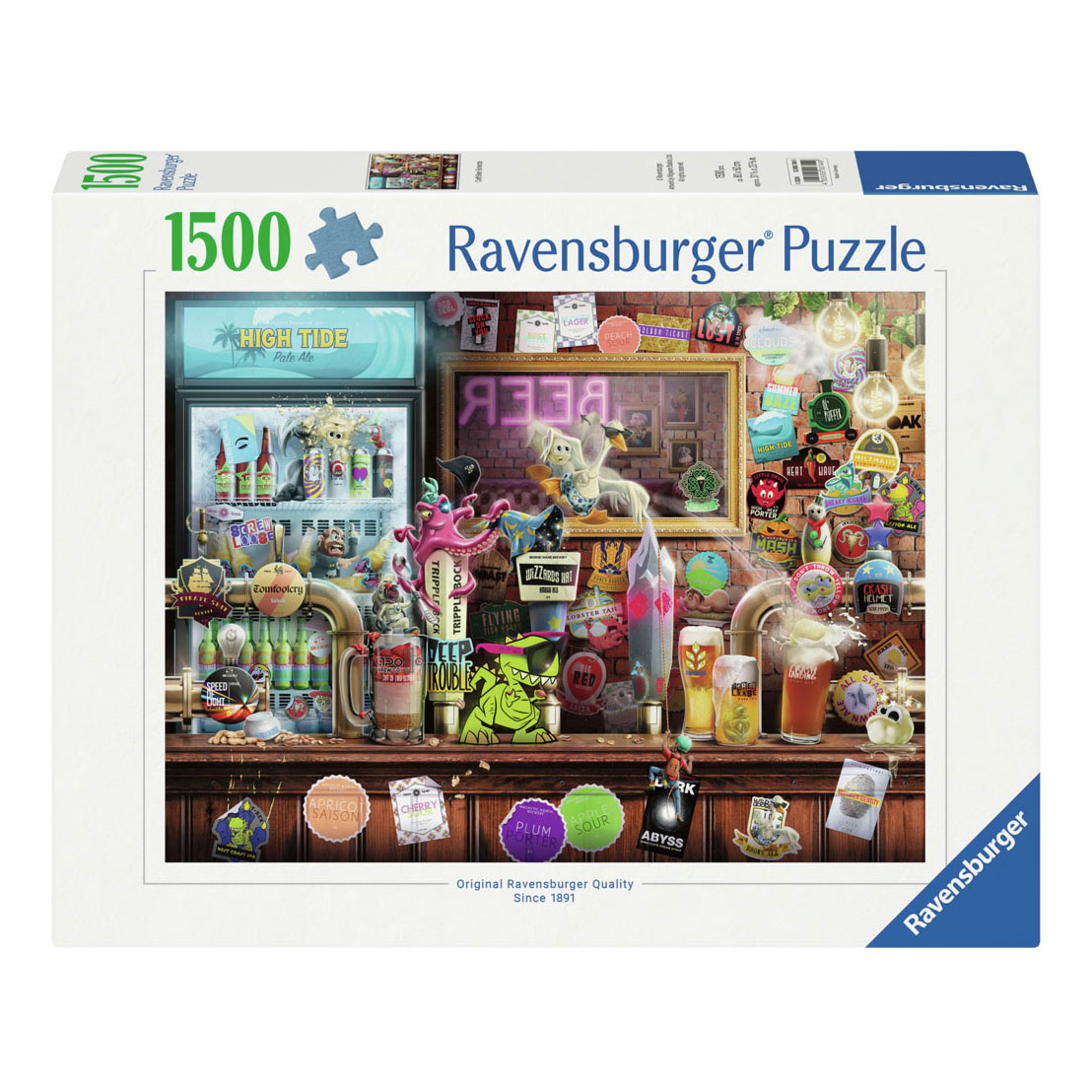 Puzzle Bières artisanales, 1500 pcs.