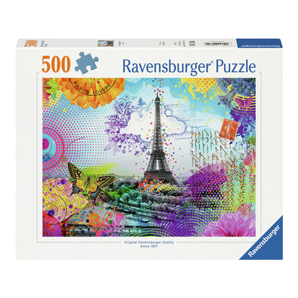 Puzzle Postkarte Aus Paris, 500 pcs.