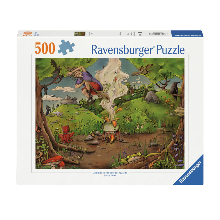 Puzzle Bei Der Waldhexe, 500tlg.