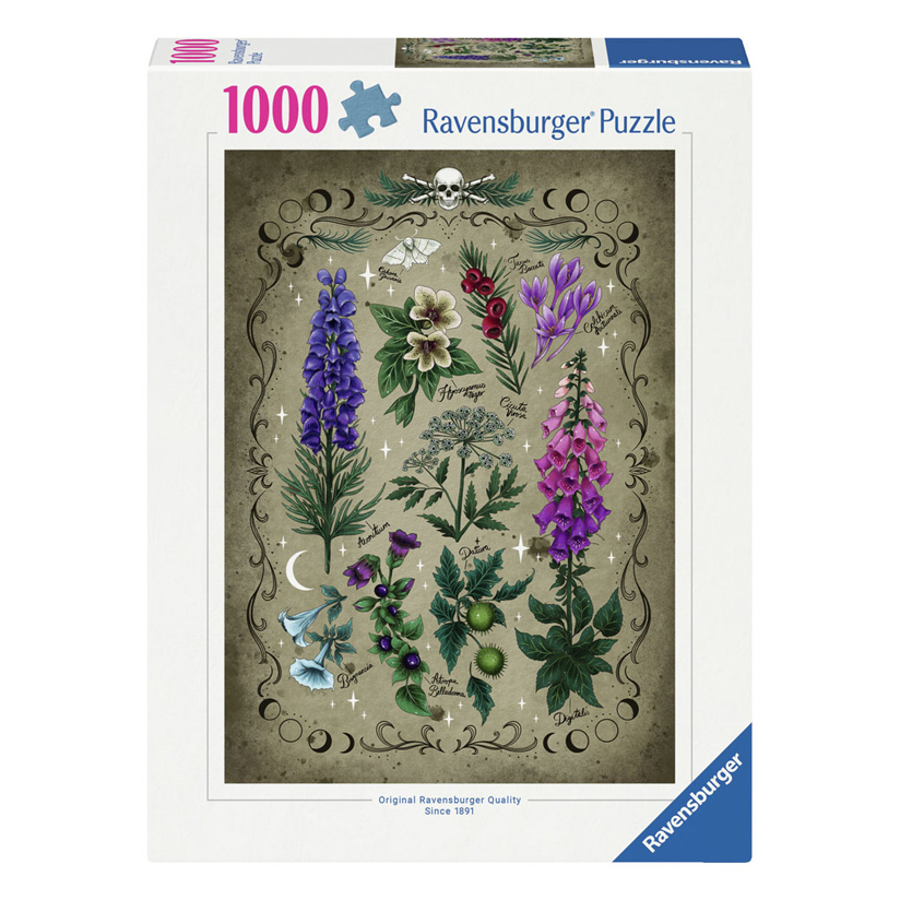 Puzzle Giftpflanzen, 1000 Teile.