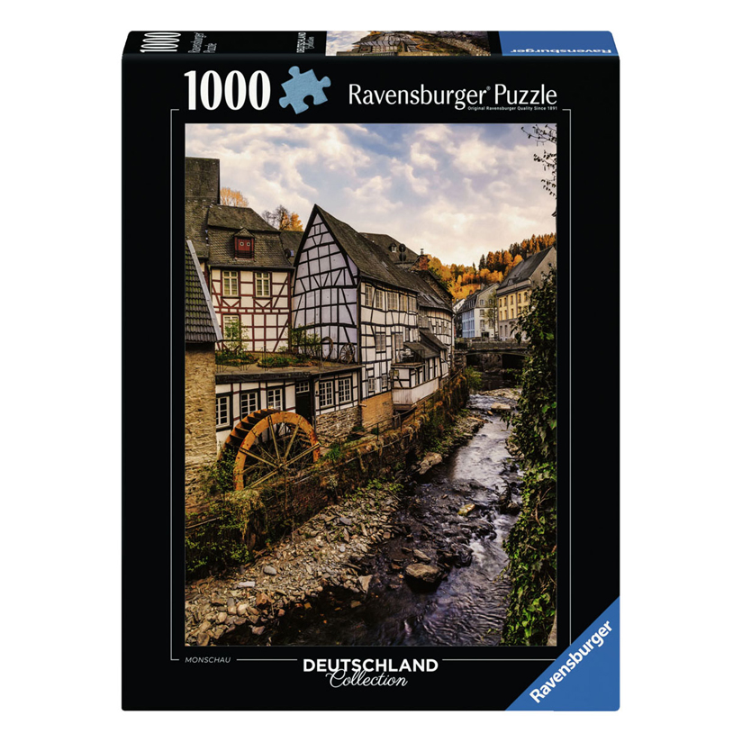 Puzzle Monschau in der Eifel, 1000 Teile.