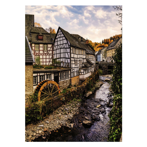 Puzzle Monschau in der Eifel, 1000 Teile.