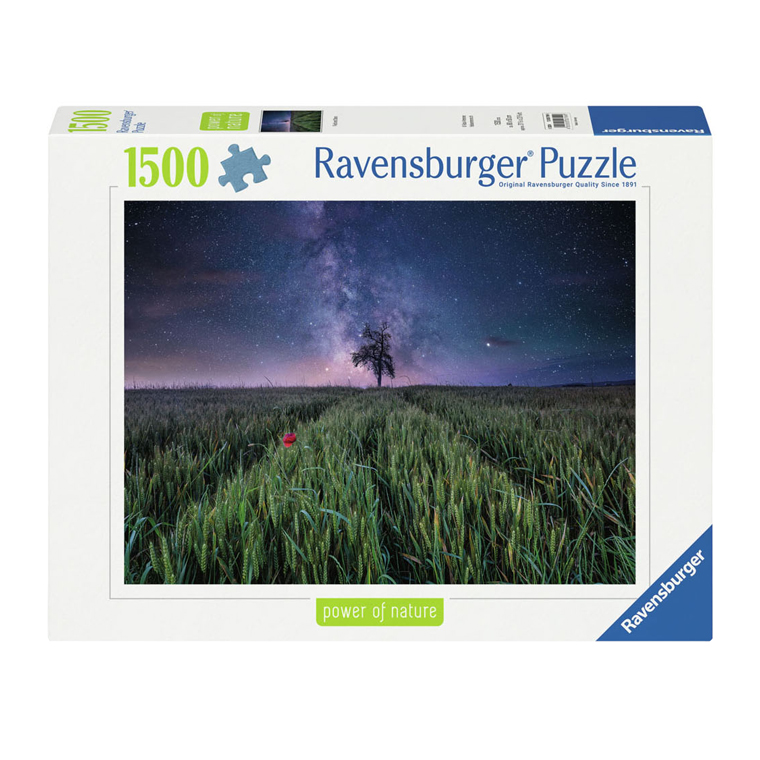 Puzzle Nachthim.Über Dem Kornfeld, 1500tlg.