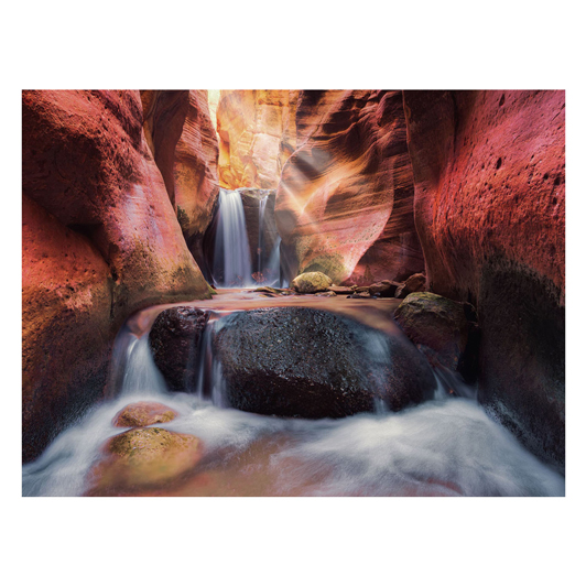 Puzzle Der Wasserfall Im Red Canyon, 1500 Teile.