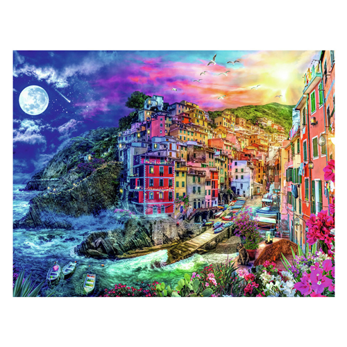 Puzzle Farbenfrohe Cinque Terre, 2000 pcs.