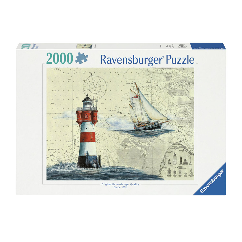 Puzzle Romanticer Leuchtturm, 2000 pcs.