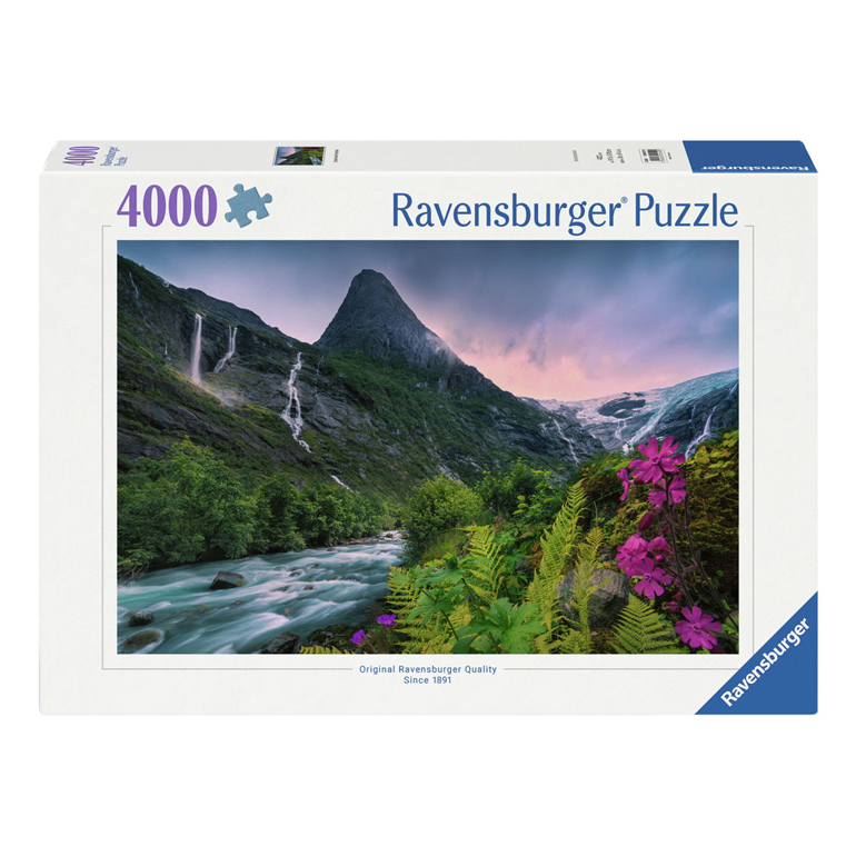 Puzzle Atemberaubende Bergstimmung, 4000 pcs.