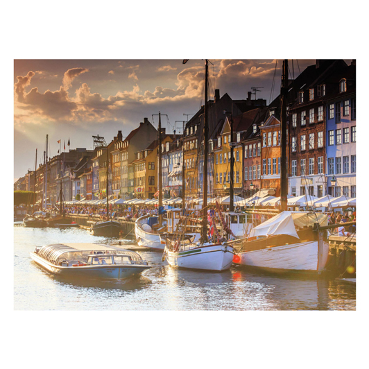 Puzzle Sonnenunt.in Copenhague, 500pcs.