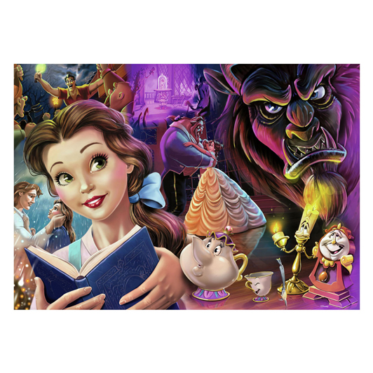 Puzzle Disney Prinses Belle, 1000 Teile.