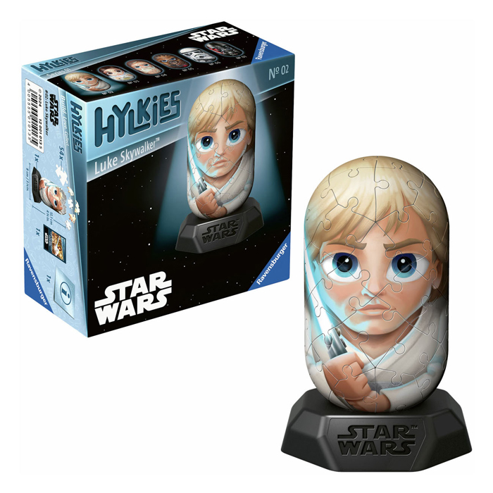 Puzzle 3D Hykkies Star Wars Luke Skywalker, 54 pcs.