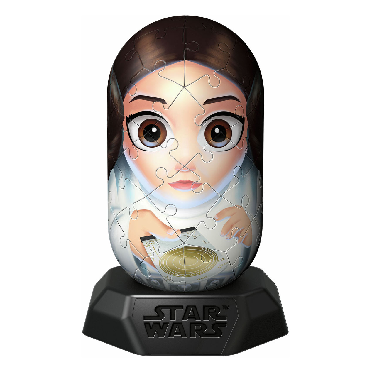 Puzzle 3D Hykkies Star Wars Princesse Leia, 54 pcs.