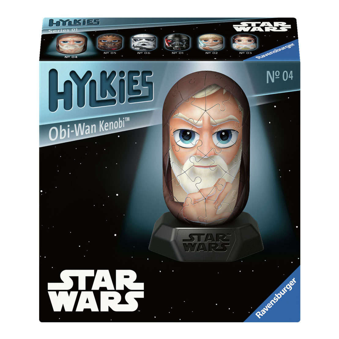 Puzzle 3D Hykkies Star Wars Obi-Wan Kenobi, 54 pcs.