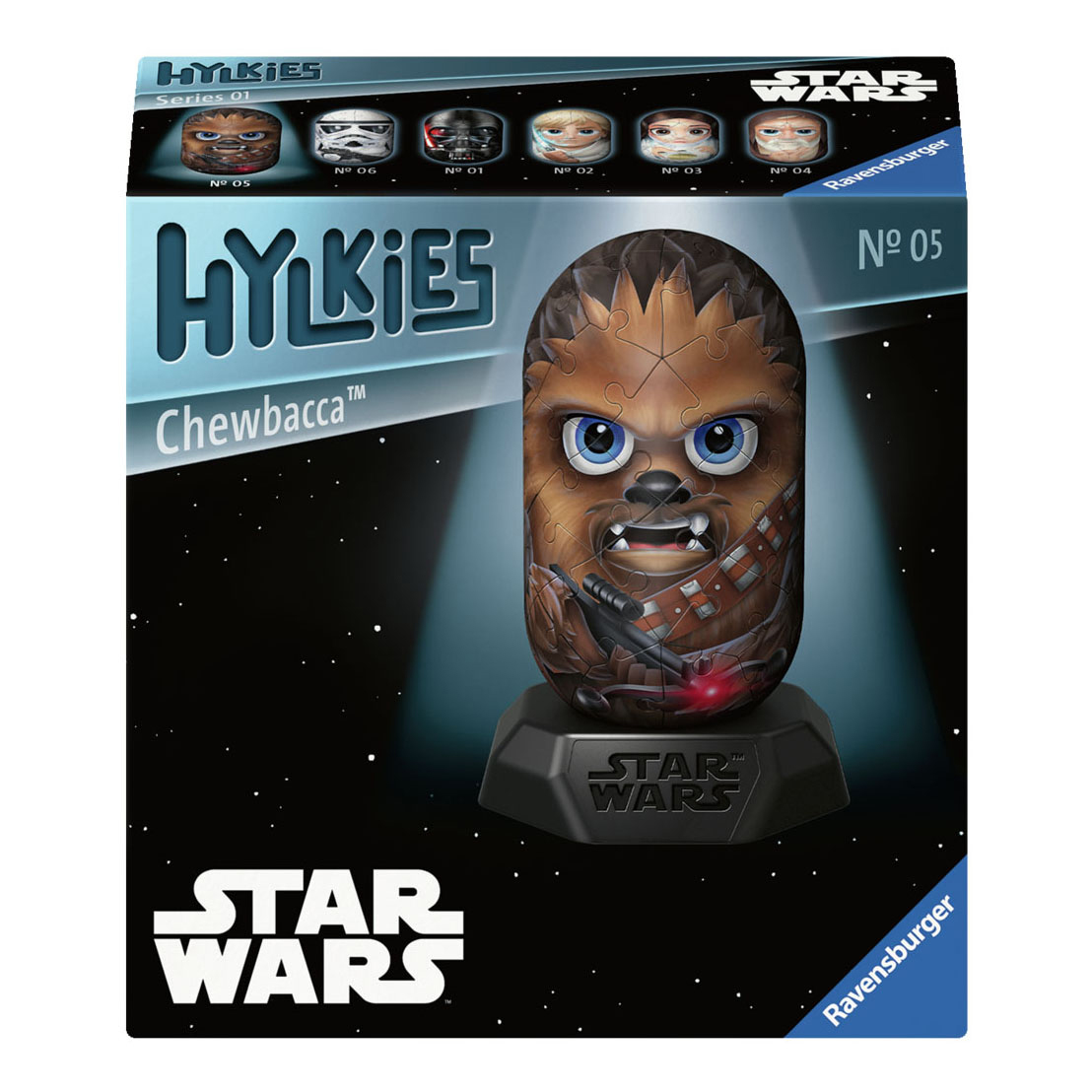 3D Puzzel Hylkies Star Wars Chewbacca, 54st.