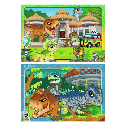 Puzzle Jurassic World Explorers, 2x24tlg.