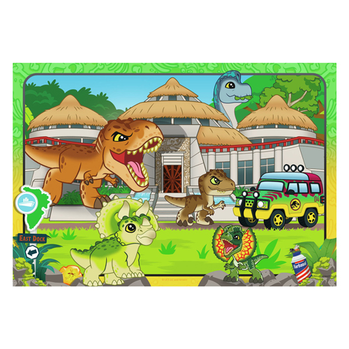 Puzzle Jurassic World Explorers, 2x24tlg.