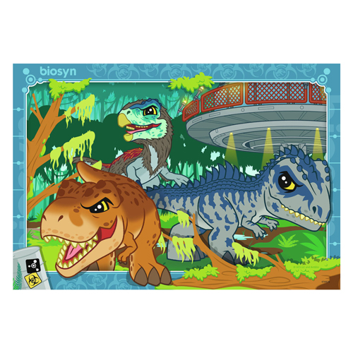 Puzzle Jurassic World Explorers, 2x24tlg.