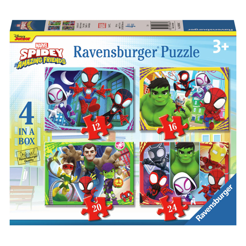 Puzzle Spidey et ses incroyables amis, 2x24pcs.