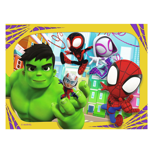 Puzzle Spidey und seine erstaunlichen Freunde, 2x24 Teile.