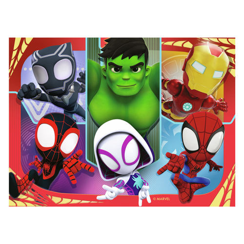 Puzzle Spidey et ses incroyables amis, 2x24pcs.