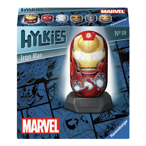 Puzzle 3D Hykkies Marvel Iron Man, 54 pcs.