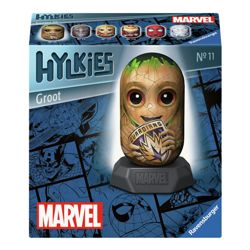 Puzzle 3D Hykkies Marvel Grand, 54 pcs.