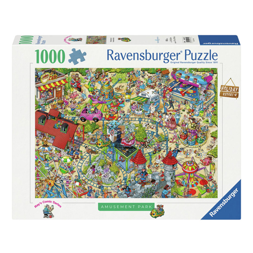 Puzzle Holiday Resort 4: Der Vergnügungspark, 1000 Teile.