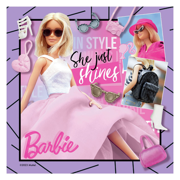 Puzzle Barbie Inspire Le Monde, 3x49pcs.