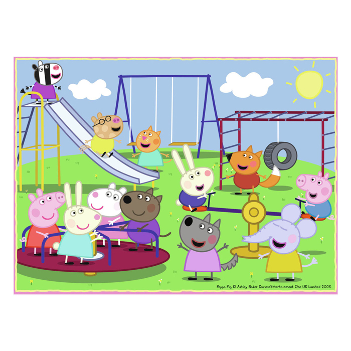 Puzzle Peppa Pig 4in1, 24 Teile.