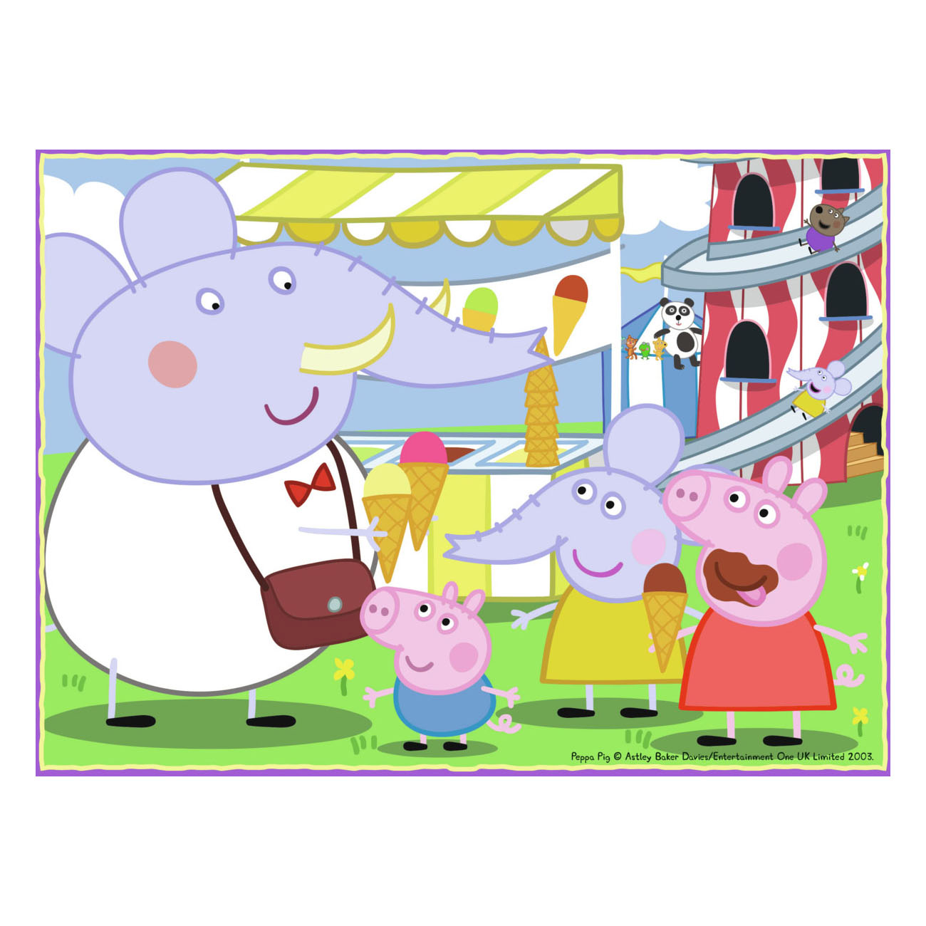 Puzzle Peppa Pig 4in1, 24 Teile.