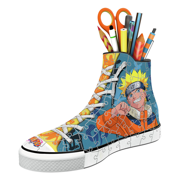 3D-Puzzle Sneaker Naruto, 108 Teile.