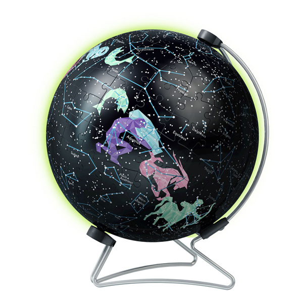 Puzzle 3D Constellations qui brillent dans le noir, 180 pièces.