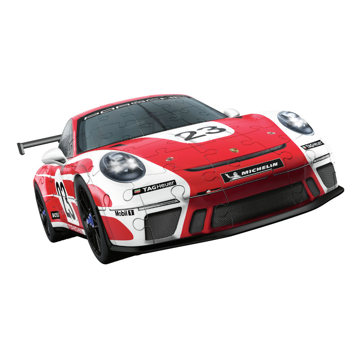 3D Puzzle Porsche 911 GT3 Cup Salzburg Design, 108 Teile.