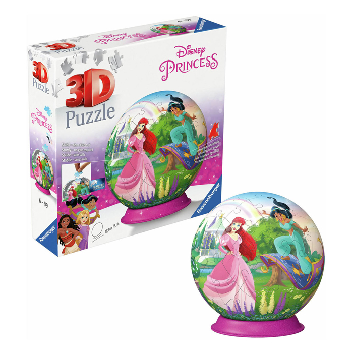 Puzzle 3D Balle Princesse Disney, 72 pcs.