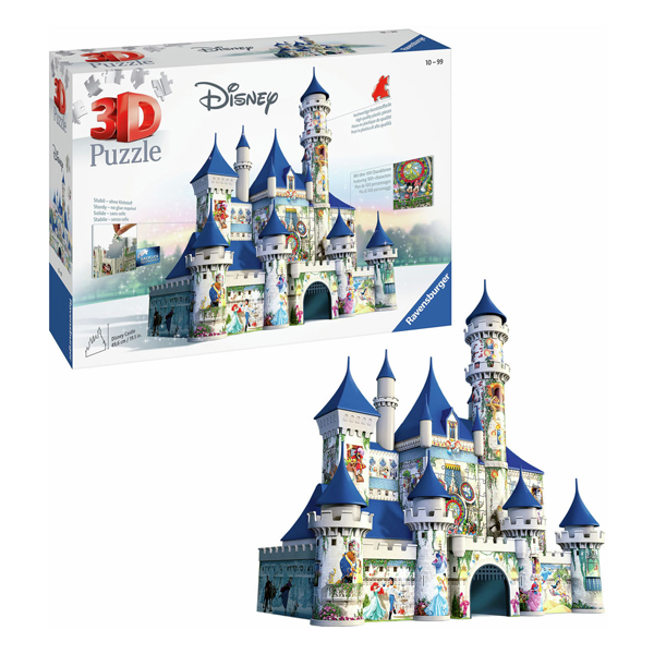 3D-Puzzle Disney Castle, 216 Teile.