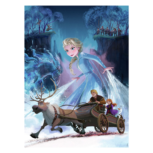 Puzzle XXL Disney Frozen 2 Der geheimnisvolle Wald, 200 Teile.