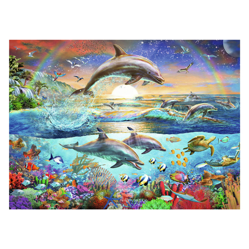 Puzzle XXL Dolphin Paradise, 300 pcs.