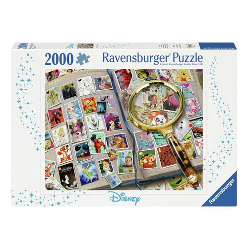 Puzzle Mes plus beaux timbres-poste, 2000 pcs.