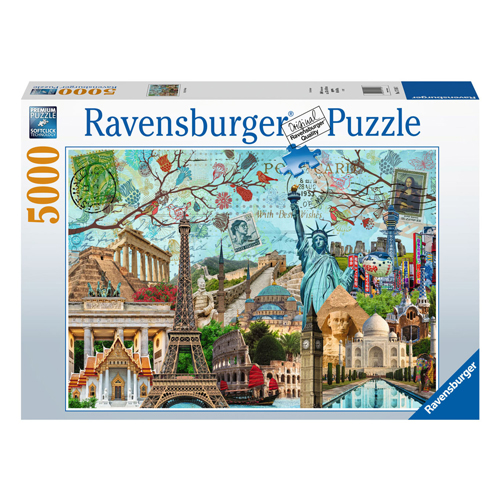 Puzzle BIG City Collage, 5000 pcs.