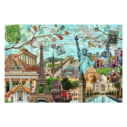 Puzzle BIG City Collage, 5000 pcs.