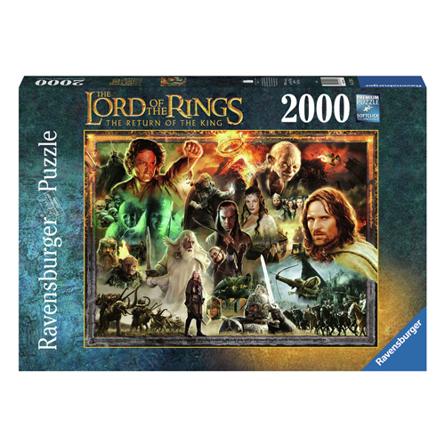 Puzzle Herr der Ringe: Die Rückkehr des Königs, 2000er Jahre.